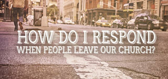 when church members leave